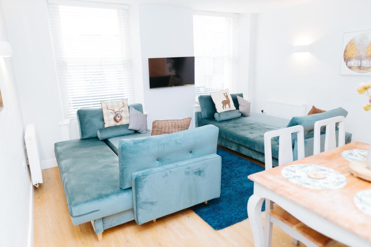 Luxury Modern 3 Bedroom Apartment In City Centre Édimbourg Extérieur photo