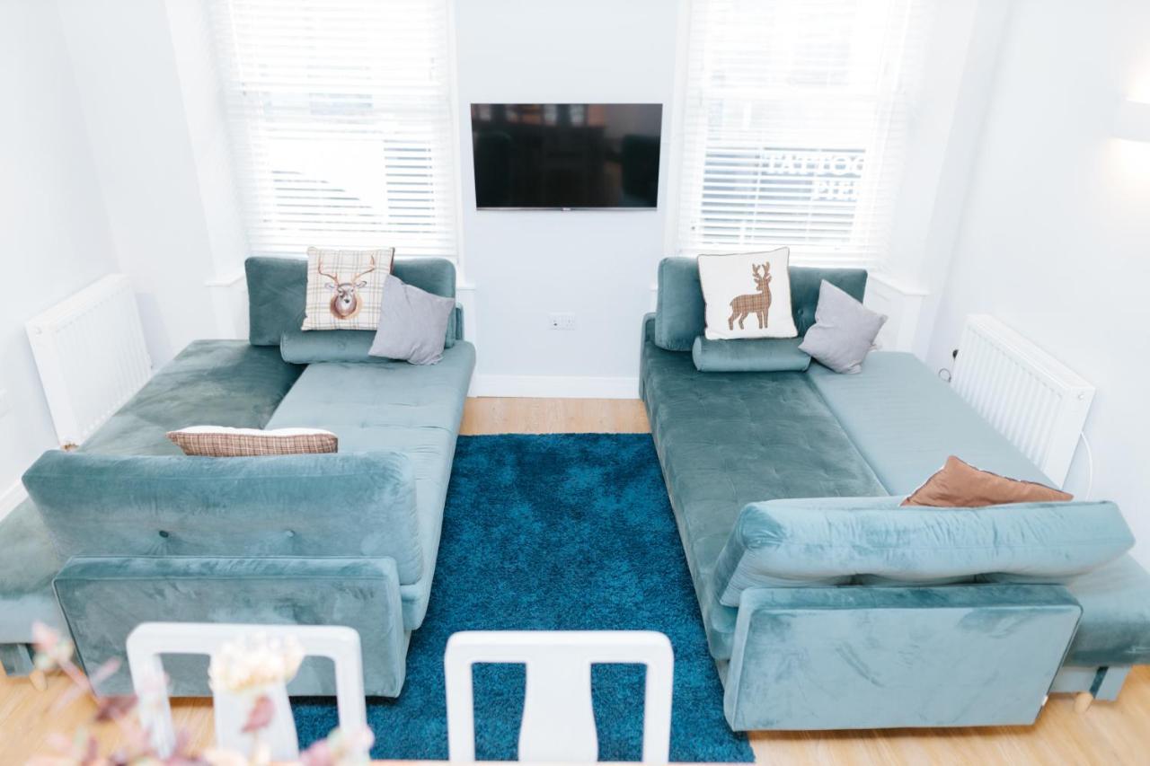Luxury Modern 3 Bedroom Apartment In City Centre Édimbourg Extérieur photo